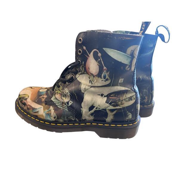 Dr Martens Bosch Collab Garden of Earthly Delights Hell Boot US 12 Mens main image 10